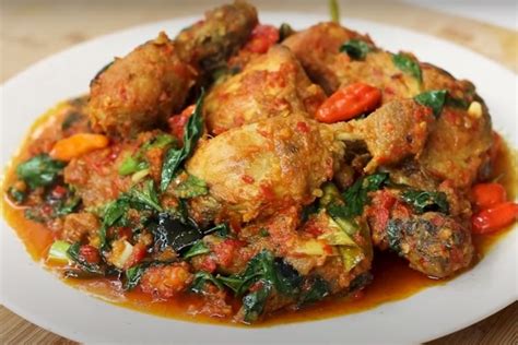 Viral Resep Ayam Rica Rica Pedas Daun Kemangi Bisa Bikin Kamu Nambah