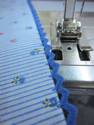 How To Sew Decorative Floating Rickrack Trim And Insertion WeAllSew