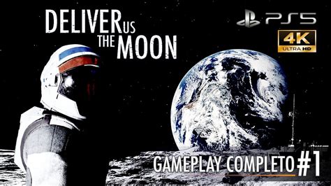 Deliver Us The Moon PS5 4K Gameplay COMPLETO Parte 1 Intro