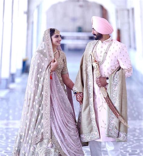 Couple Matching Lehenga And Sherwani Dresses Images 2022