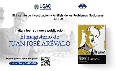 Libro El magisterio de Juan José Arévalo IPNUSAC