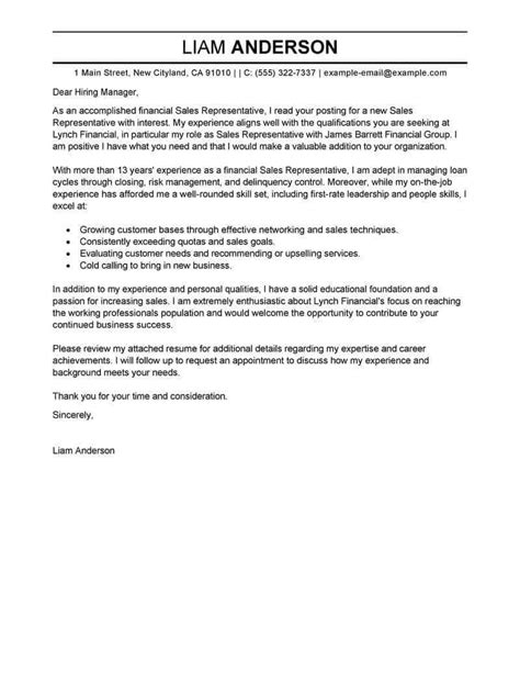 Effective Cover Letter Free Cover Letter Examples For Every Job Search