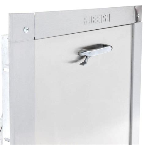 Wilkinson Style Stainless Steel Trash Chute Door Bottom Hinged Thu