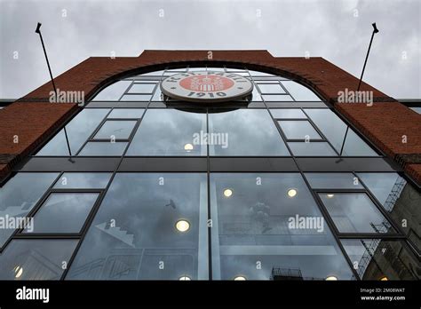 Glass Fa Ade With Logo Fc St Pauli Millerntor Stadium St Pauli