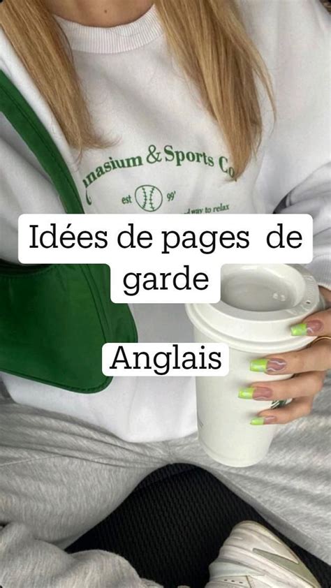 Id Es De Pages De Garde Anglais En Page De Garde Anglais Garde