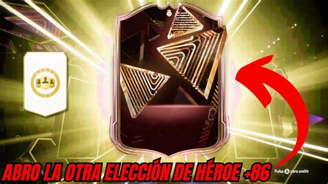 ABRO LA OTRA ELECCIÓN DE HÉROE 86 Y ME SALE UN ESPECIAL EA FC 24