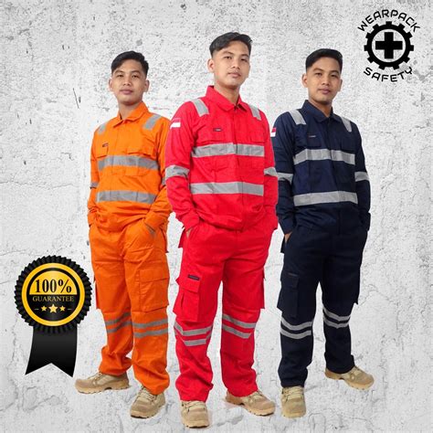 Jual Wearpack Safety Setelanset Wearpack Atasan Shopee Indonesia