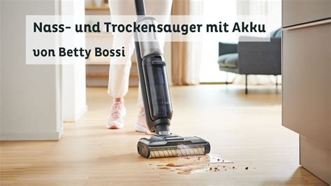 Nass Und Trockensauger Mit Akku Produkt Von Betty Bossi YouTube