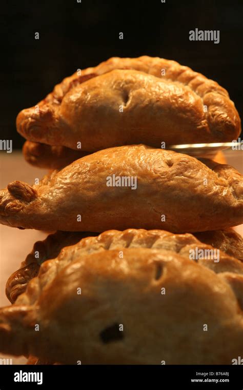 A Authentic Organic Traditional Cornish Pasty Stock Photo Alamy