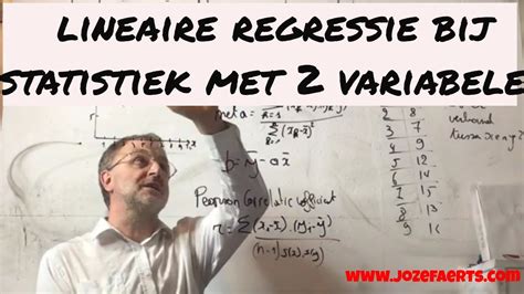 650 Wat Is Lineaire Regressie Bij Statistiek Met 2 Variabelen YouTube