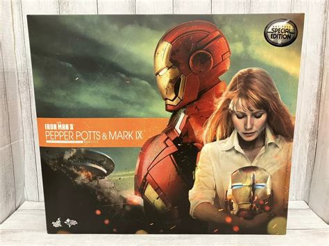 【やや傷や汚れあり】〇1円スタート Hottoys ホットトイズ ムービー・マスターピース 1 6 アイアンマン3 Mms311 ペッパー