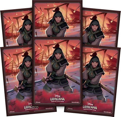 Best Buy Disney Lorcana Rise Of The Floodborn Card Sleeve Mulan