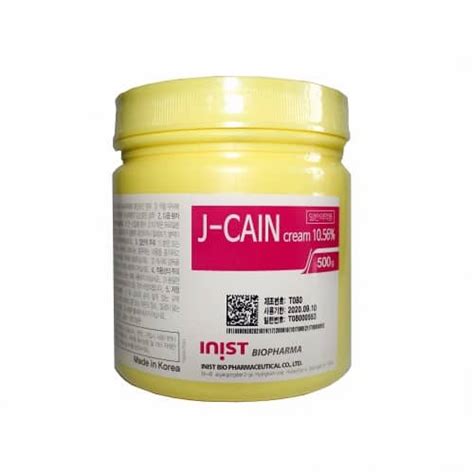J-CAIN Cream 10.56% 500 ml - Select in china