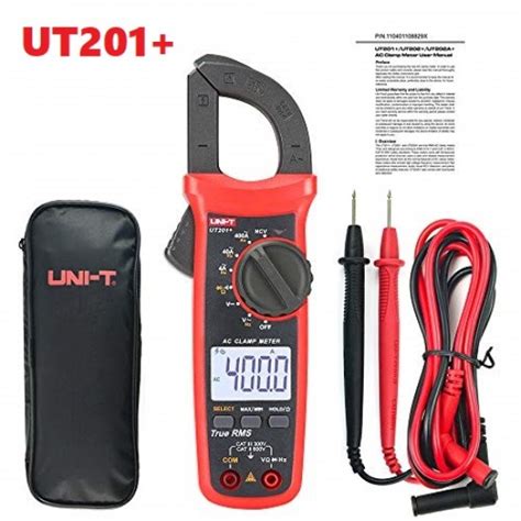 UNI T UT201 UT 201 DMM AC DC Digital Clamp Meter Auto Range Ture RMS