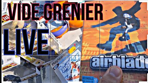 Vide Grenier Live Vg Ce Dimanche Sous Le Signe Playstation Et Une