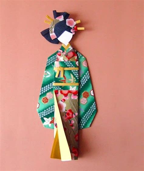 Japanese Paper Doll Tutorial Https Youtube Watch V