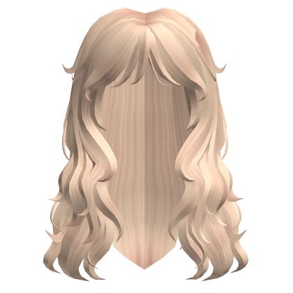 Layered Y2K Wolf Hair Grunge Wavy Lush Blonde Roblox