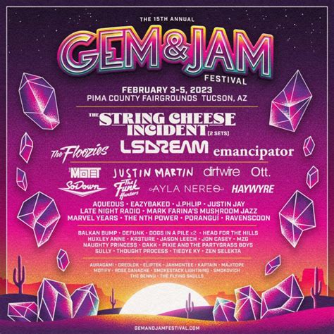 Gem Jam Reveals Lineup For Th Edition Edm Identity