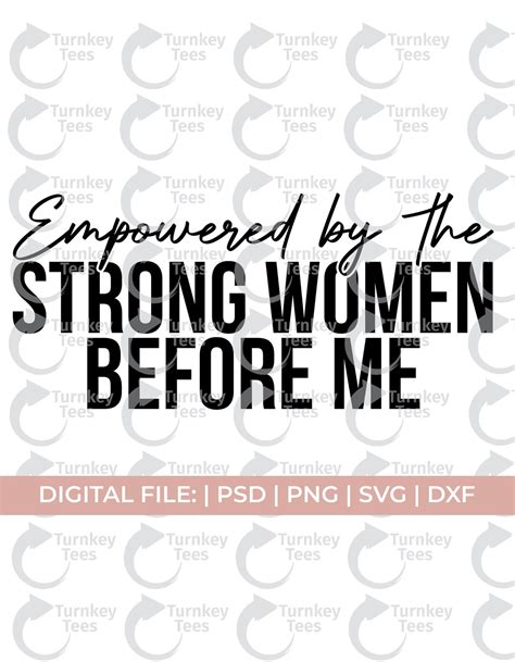 Strong Women Svg Empower Women Svg Feminist Svg Melanin Svg Boss