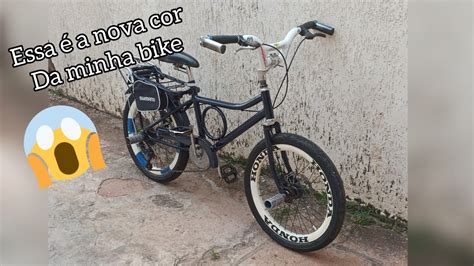 A Nova Cor Da Minha Bike Youtube