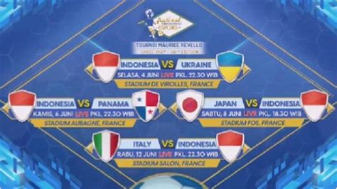 Siaran Indosiar Jadwal Timnas U20 Indonesia Di Toulon Cup 2024 Vs