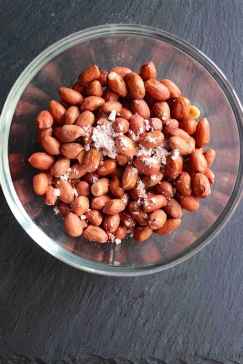 Air Fryer Roasted Peanuts Recipe Masalachilli