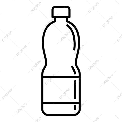 Water Bottle Icon Outline Vector White Design Drink Png And Vector