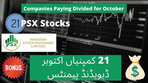 21 Stocks Paying Dividend In Pakistan Stocks Exchange Dividend Alert