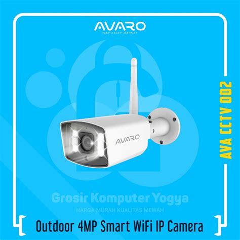 Jual Avaro Outdoor 4MP Ultra HD Night Vision Smart WiFi IP Camera