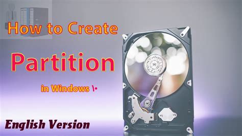 How To Create Partition In Windows 10 YouTube