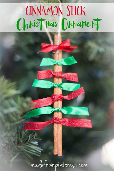 Cinnamon Stick Christmas Ornaments T This Grandma Is Fun