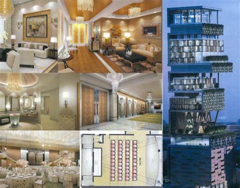 Mukesh Ambani House Antilla Interior