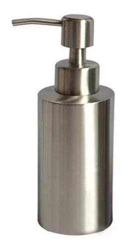 Dispenser Jabón Liquido Alcohol Detergente Acero Inox 250 Ml Color