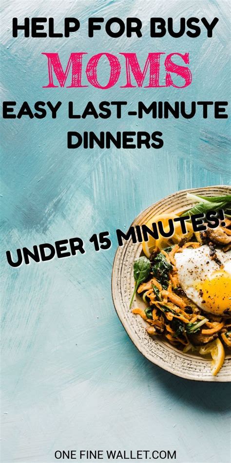 How To Save Money On Food Busy Moms Guide Quick Dinner Recipes