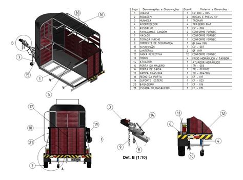 Projeto Carretinha Reboque Trailer Trucado 2 Cavalos Pdf Mercado Livre
