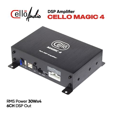 Cello Magic Dsp Amplifier Power X W Processor Ch Maistro Audio