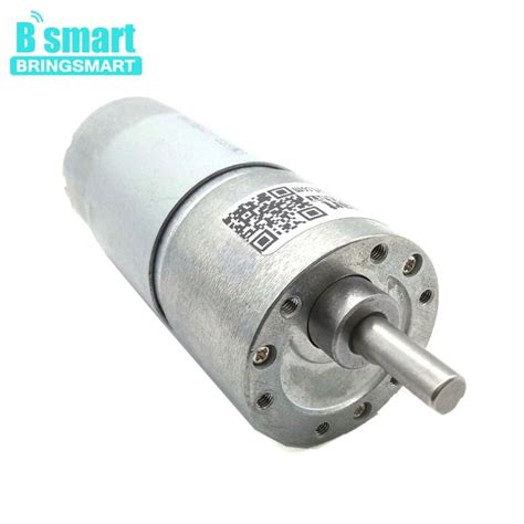 Bringsmart 37GB555 High Torque Electric Motor Low Speed DC 12V 24V