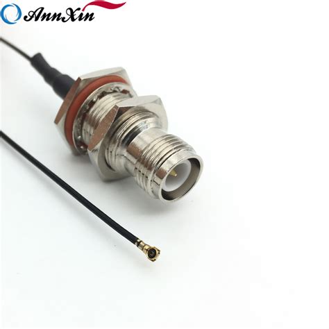 Waterproof RP TNC Female 50ohm Connector To Ipex Mhf4 With Rf 1 13mm