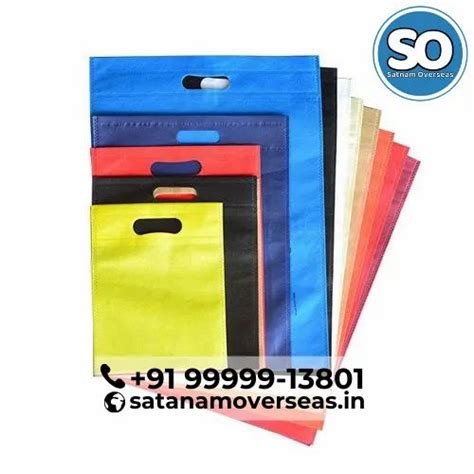 D Cut Non Woven Shopping Bag Capacity 5kg Thickness 60 Gsm At Rs