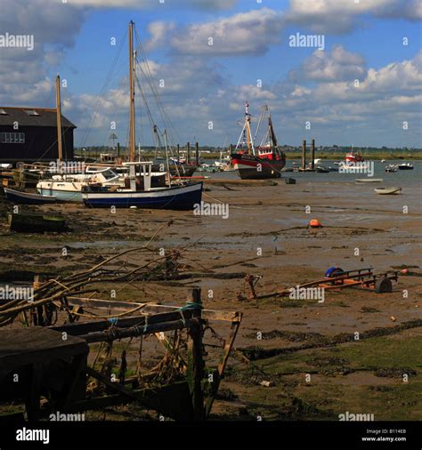 Mersea island essex tide hi-res stock photography and images - Alamy