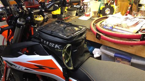 Tusk Olympus Tank Bag Review On Ktm 690 Youtube