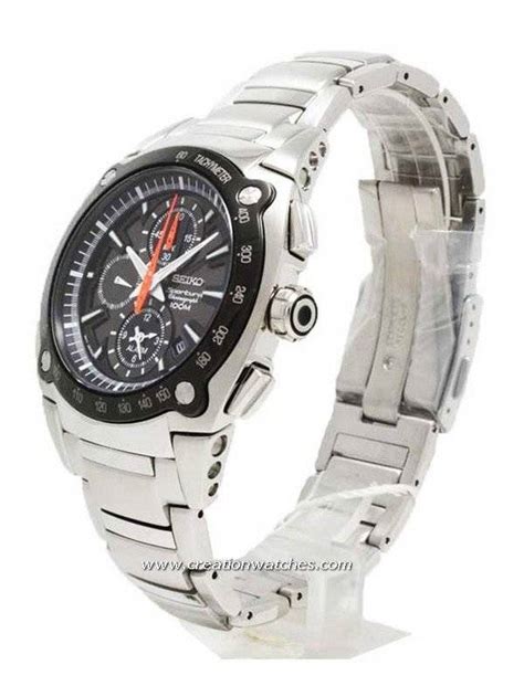 Seiko Sportura Chronograph Tachymeter M Mens Watch Snaa P