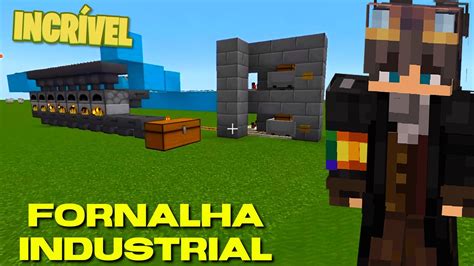 COMO FAZER UMA FORNALHA INDUSTRIAL MINECRAFT JAVA BEDROCK YouTube