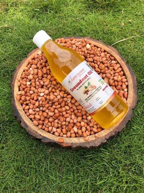 Ml Pure Natural Cold Pressed Groundnut Oil At Rs Bottle Cold