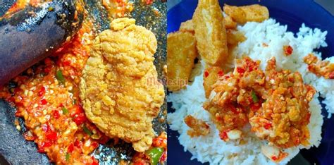 Resepi Sambal Ayam Geprek Asli Dari Jogjakarta Tak Perlu Dimasak Pun