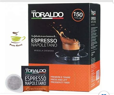 CAFFE TORALDO MISCELA CREMOSA BOX DA 150 CIALDE PuroKaffè