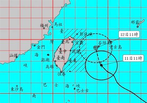 中颱梅花海上警報發布！5縣市大雨特報不排除陸警可能 景點家 Line Today