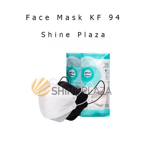 Jual Masker KF94 4 Ply Earloop Disposable Mask KF 94 Convex 4D Isi 10