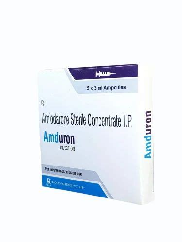 Amduron Amiodarone Injection Mg At Best Price In Pune Id