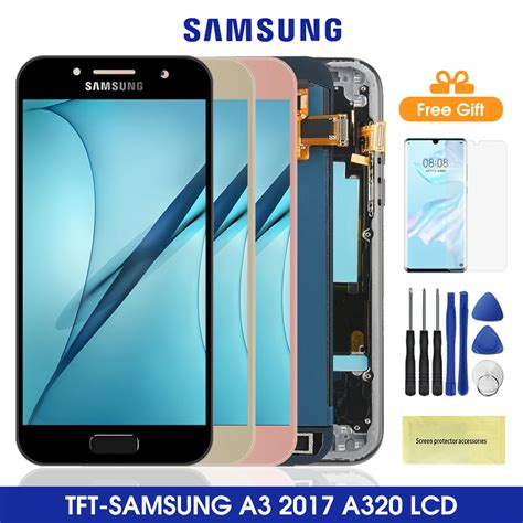 A320 Display For Samsung Galaxy A3 2017 Lcd Display Touch Screen